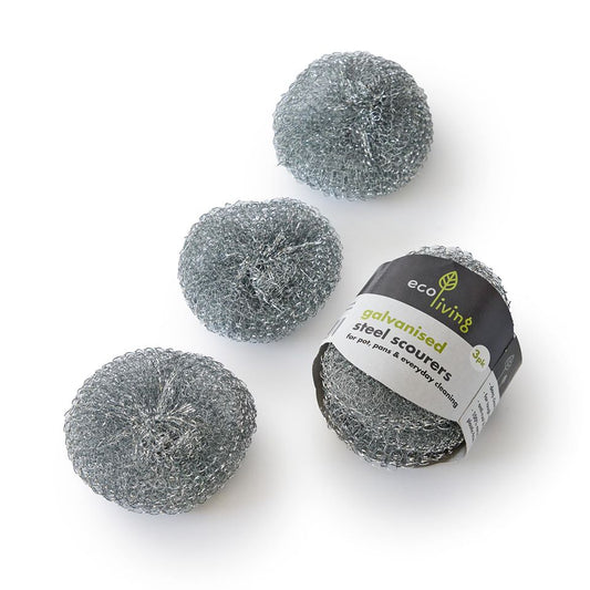 Steel Scourers (pack of 3)