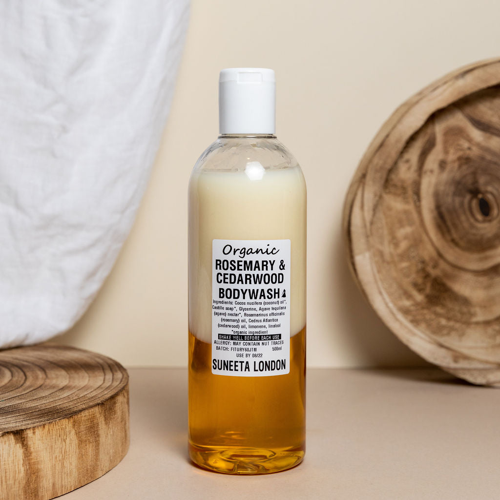 Organic Rosemary & Cedarwood Bodywash 500ml