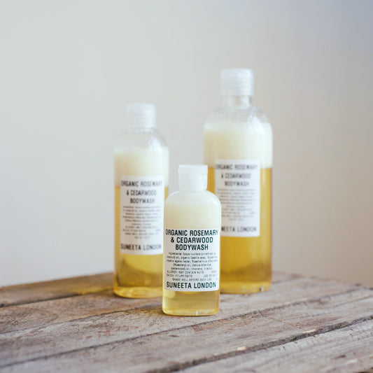 Organic Rosemary & Cedarwood Bodywash all sizes