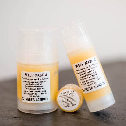 SLEEP MASK in various sizes, by Suneeta London x weigh and pay