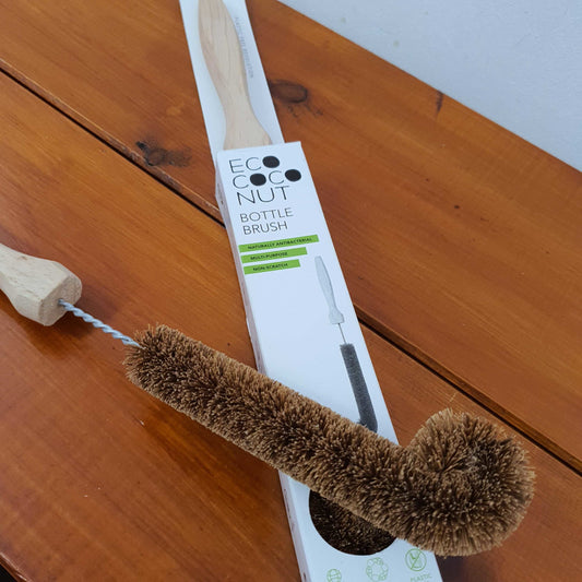 eco coconut bottle brush