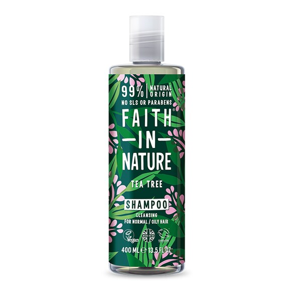faith in nature shampoo tea tree 400ml