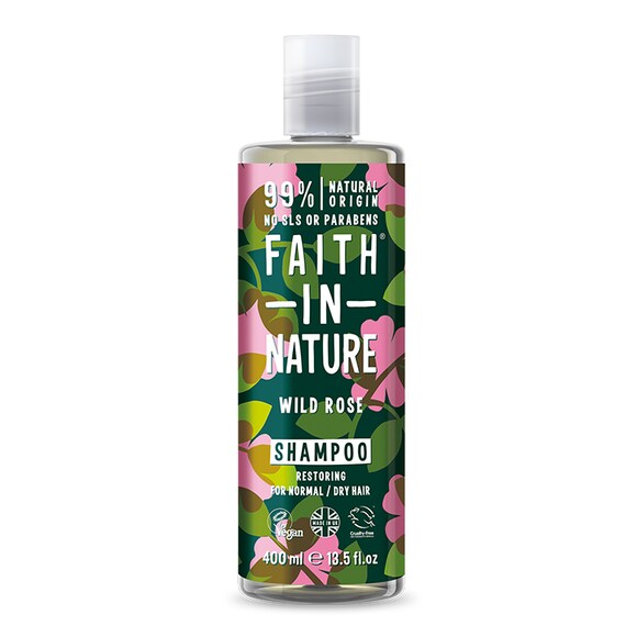 wild rose shampoo faith in nature 400ml