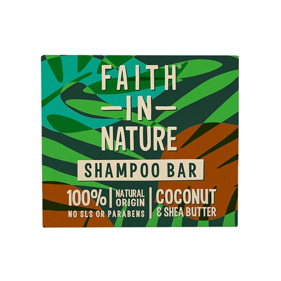 shampoo bar faith in nature coconut shea 85g