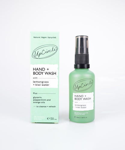Hand and Body Wash with Lemongrass & Kiwi Water