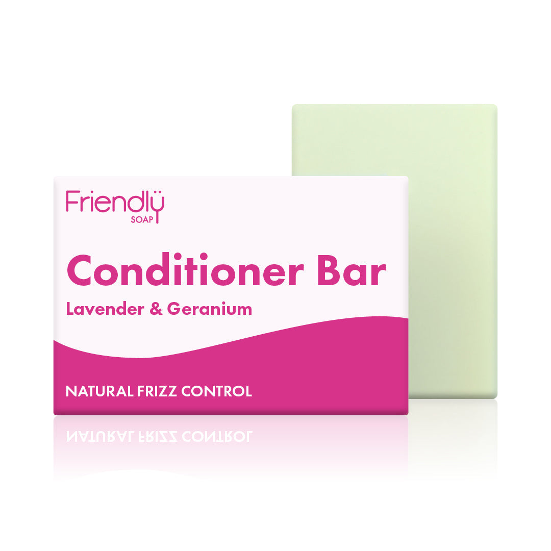 conditioner bar friendly soap, lavender & geranium