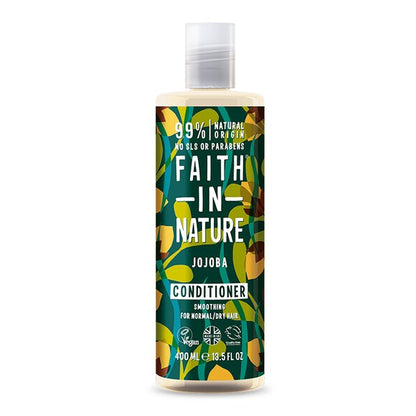 Faith in Nature jojoba Conditioner 400ml, white background