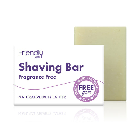 friendly soap shaving soap bar fragrance free