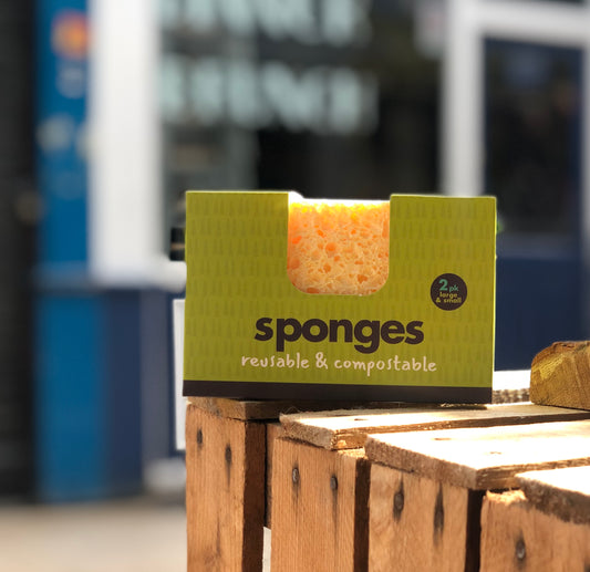 ecoLiving Compostable Dish Sponge - Pack of 2 - ecoLiving