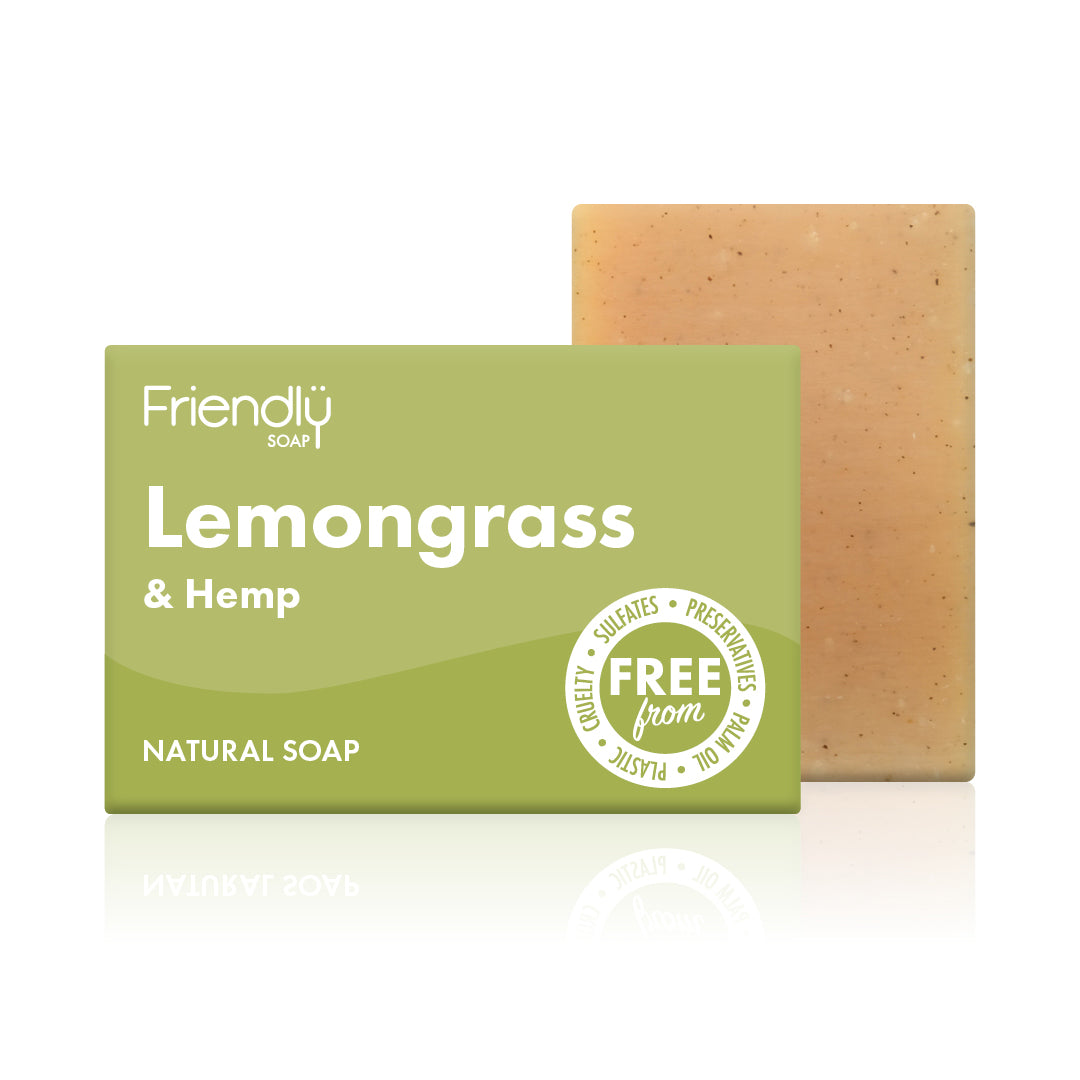 friendly soap bar lemongrass hemp