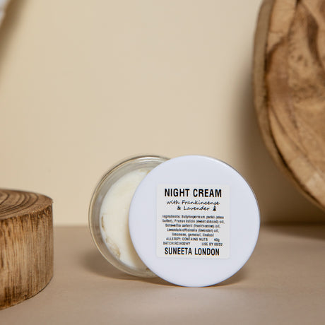 Night Cream with Frankincense & Lavender