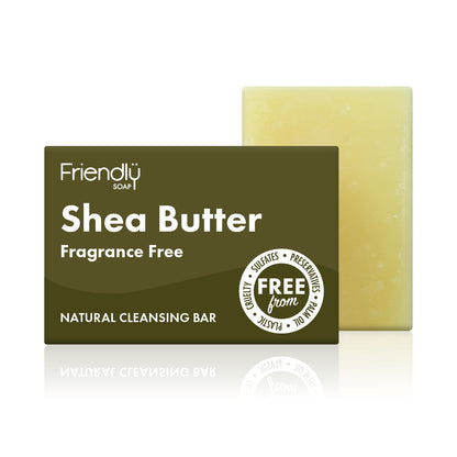 friendly soap bar shea butter cleansing bar